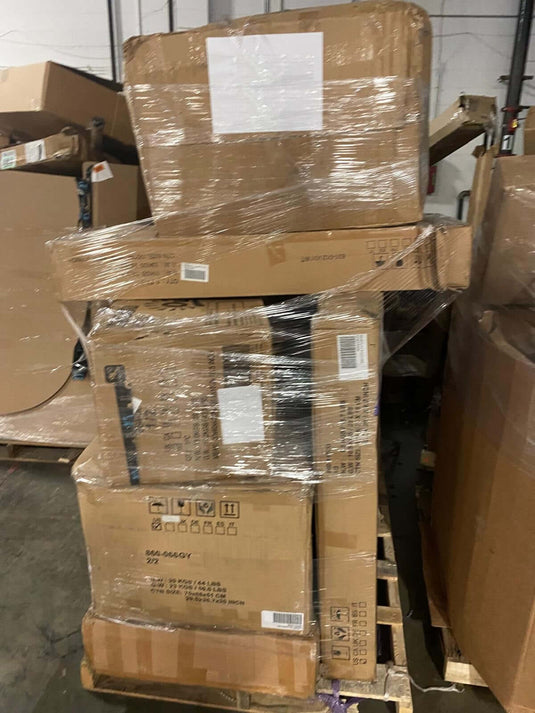 Wholesale Amazon bulk returns truckload featuring mixed-condition inventory for resale