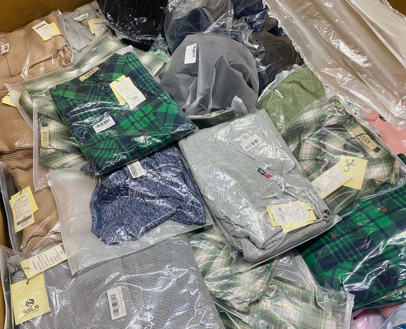 Load image into Gallery viewer, Wholesale truckload of new Amazon apparel overstock with mixed fashion items