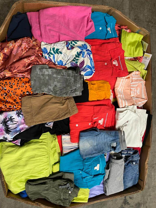 Bulk Target truckload of new overstock clothing with a variety of seasonal and everyday wear