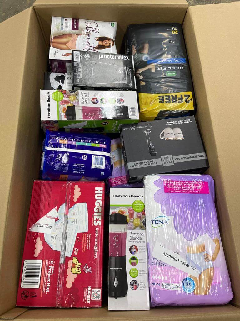 Load image into Gallery viewer, CVS HBA drugstore truckload with mixed health, beauty, hygiene, and wellness items for resale