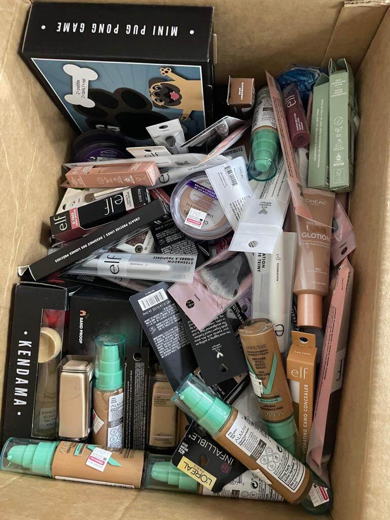 Load image into Gallery viewer, CVS pharmacy liquidation truckload with assorted HBA products like vitamins, creams, and over-the-counter meds