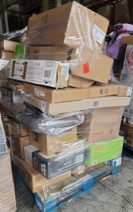 Truckload of Amazon return pallets with mixed merchandise available in Arizona