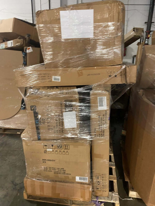 Wholesale Amazon bulk returns truckload featuring mixed-condition inventory for resale